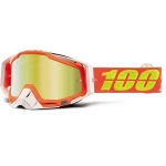 Мото очки 100% RACECRAFT Goggle Razmataz - Mirror Gold Lens