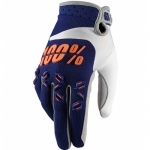 Детские мото перчатки Ride 100% AIRMATIC Glove синие