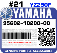 95602-10200-00 YAMAHA YZ250F