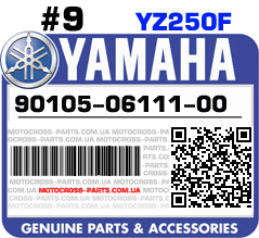 90105-06111-00 YAMAHA YZ250F