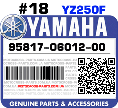 95817-06012-00 YAMAHA YZ250F