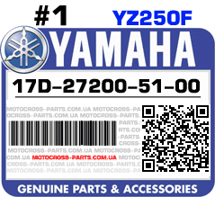 17D-27200-51-00 YAMAHA YZ250F