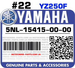 5NL-15415-00-00 YAMAHA YZ250F