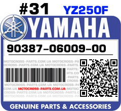 90387-06009-00 YAMAHA YZ250F