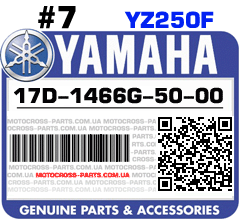 17D-1466G-50-00 YAMAHA YZ250F