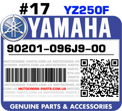 90201-096J9-00 YAMAHA YZ250F