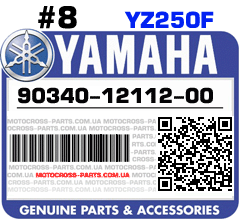 90340-12112-00 YAMAHA YZ250F