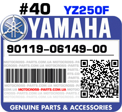 90119-06149-00 YAMAHA YZ250F