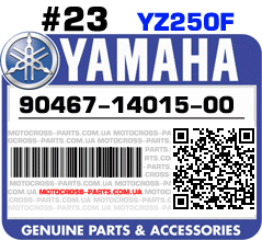 90467-14015-00 YAMAHA YZ250F