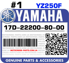 17D-22200-80-00 YAMAHA YZ250F