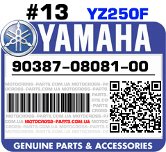 90387-08081-00 YAMAHA YZ250F