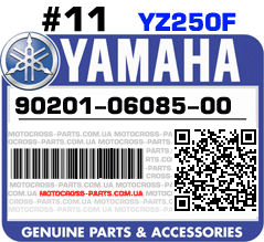 90201-06085-00 YAMAHA YZ250F