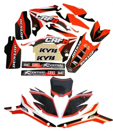 Наклейки FLU DESIGNS комплект -25% ― MOTOCROSS-PARTS.RU