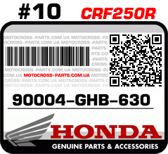 90004-GHB-630 HONDA CRF450R