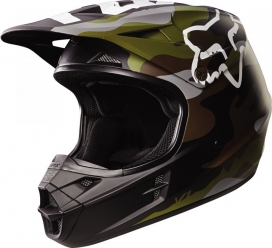 Мотошлем FOX V1 CAMO HELMET ECE камо ― MOTOCROSS-PARTS.RU