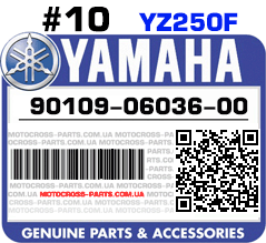 90109-06036-00 YAMAHA YZ250F