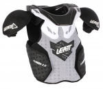 Детская защита тела и шеи Fusion vest LEATT 2.0 Jr белая L/XL на рост 125-150 см