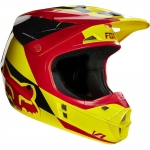 Мотошлем FOX V1 MAKO HELMET ECE желтый