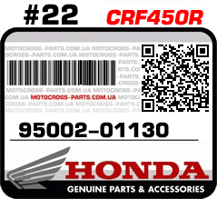 95002-01130 HONDA CRF450R