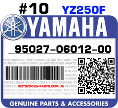 95027-06012-00 YAMAHA YZ250F