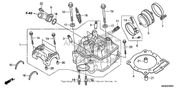 33D-2419A-00-00 YAMAHA YZ450F