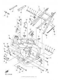 5DH-25916-00-00 YAMAHA YZ250F