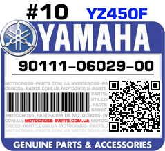 90111-06029-00 YAMAHA YZ450F