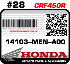 14103-MEN-A00 HONDA CRF450R