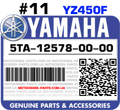 5TA-12578-00-00 YAMAHA YZ450F