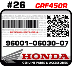 96001-06030-07 HONDA CRF450R