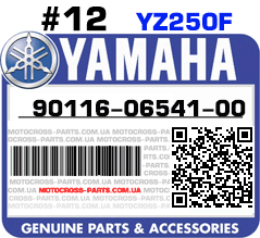 90116-06541-00 YAMAHA YZ250F