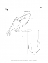 93892-04014-08 HONDA CRF250R