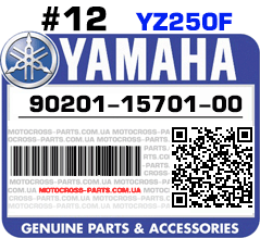 90201-15701-00 YAMAHA YZ250F