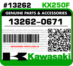 13262-0671 KAWASAKI KX250F