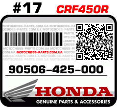 90506-425-000 HONDA CRF450R