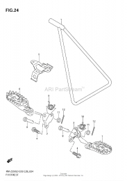 95022-06025-00 YAMAHA YZ250F