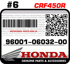 96001-06032-00 HONDA CRF450R