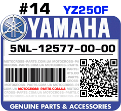 5NL-12577-00-00 YAMAHA YZ250F