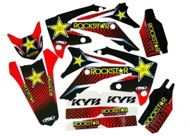 Наклейки FACTORY EFFEX ROCKSTAR комплект -30% ― MOTOCROSS-PARTS.RU