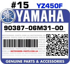 90387-06M31-00 YAMAHA YZ450F