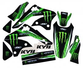 Наклейки FACTORY EFFEX MONSTER ENERGY комплект -20% ― MOTOCROSS-PARTS.RU