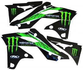 Наклейки FACTORY EFFEX MONSTER ENERGY -20% ― MOTOCROSS-PARTS.RU