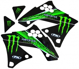 Наклейки FACTORY EFFEX MONSTER ENERGY -25% ― MOTOCROSS-PARTS.RU