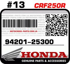 94201-25300  HONDA CRF250R