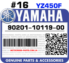 90201-10119-00 YAMAHA YZ450F