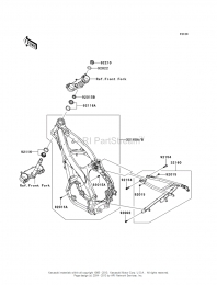 4XM-14451-00-00 YAMAHA YZ250F