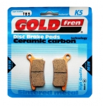 ПЕРЕДНИЕ ТОРМОЗНЫЕ КОЛОДКИ GOLD FREN K5 KTM 65SX