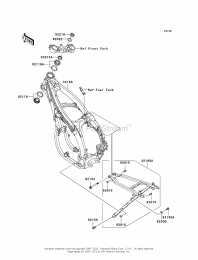 93440-30077-00 YAMAHA YZ450F