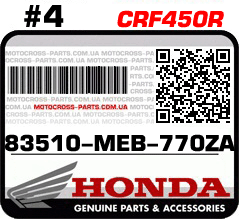 83510-MEB-770ZA HONDA CRF450R