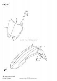 90201-08043-00 YAMAHA YZ250F